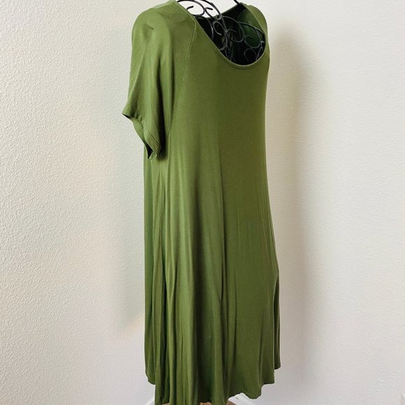 OLD NAVY DRESS Short Sleeve Knee Length M - Picture 4 of 9
